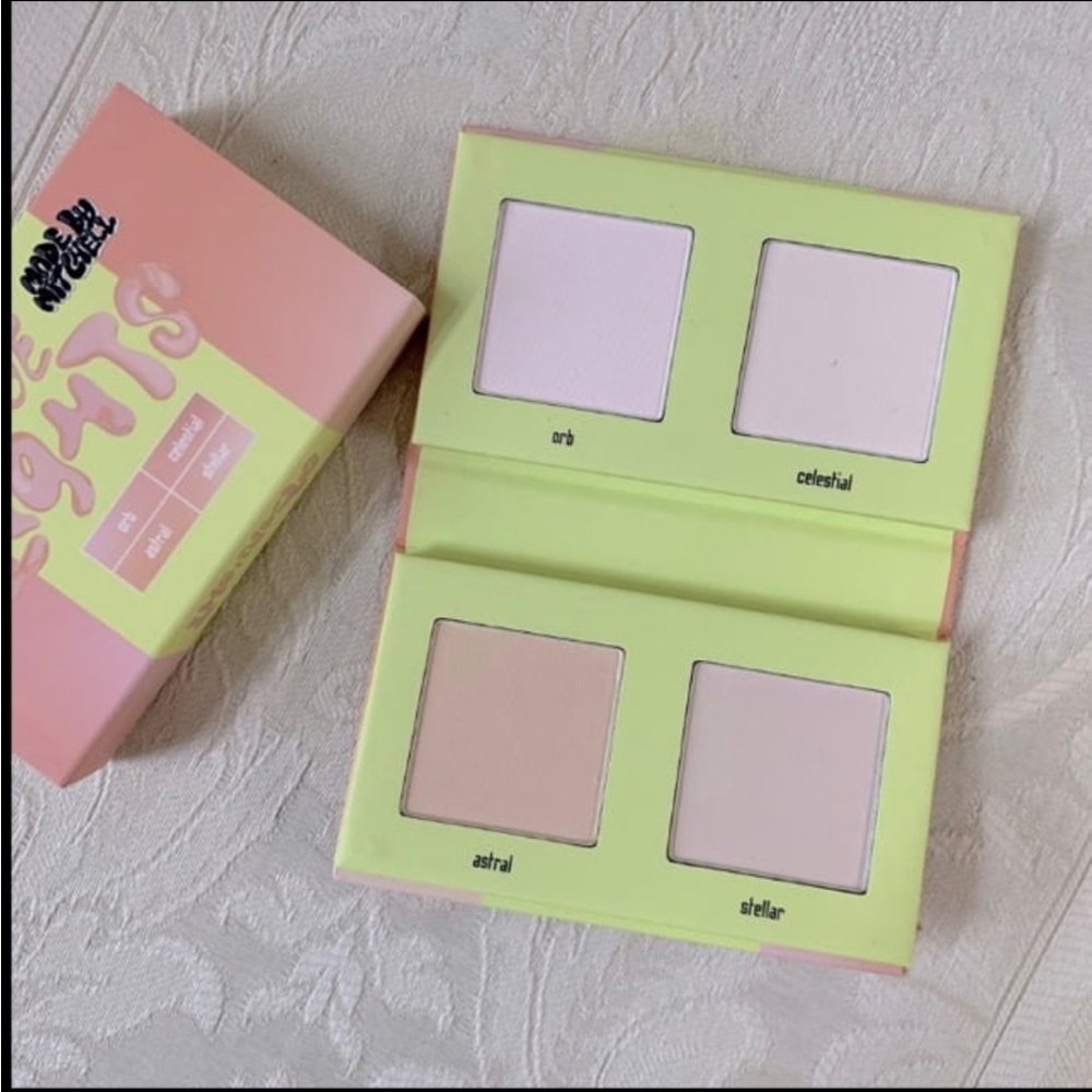 Made by Mitchell Eye Lights Eye & Face Setting Powders Palette in Starlight BNIB